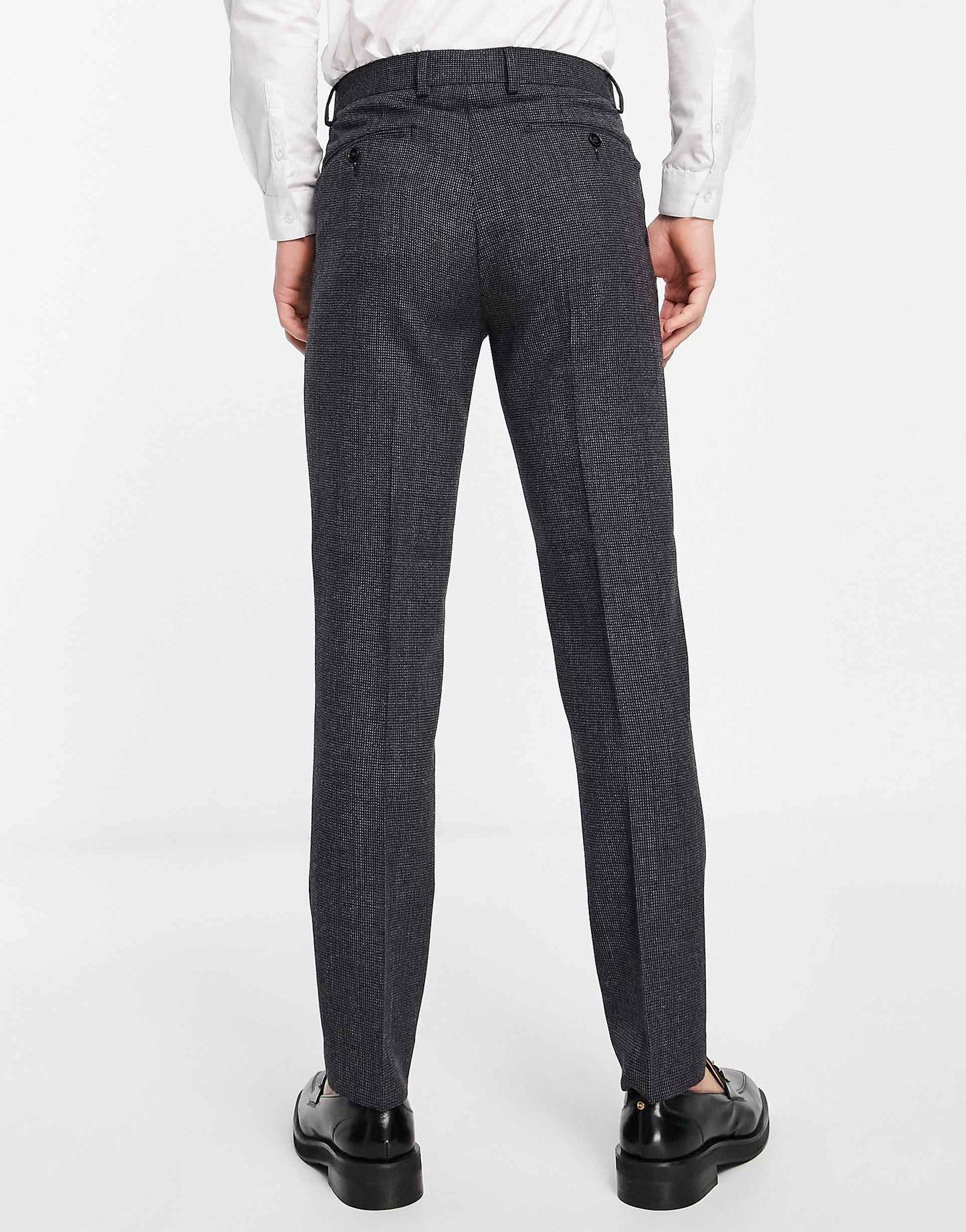 Wool-Rich Slim Suit Trousers