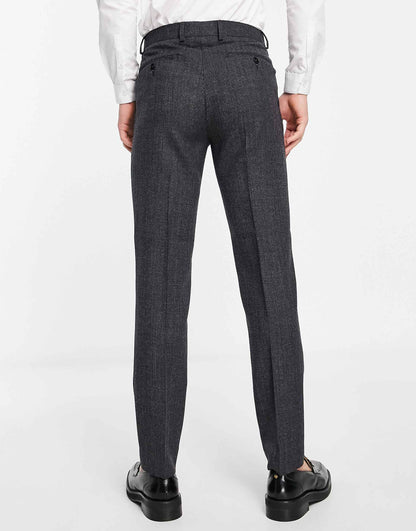 Wool-Rich Slim Suit Trousers