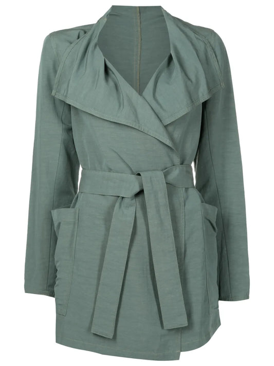 Asymmetric Modal-Blend Jacket