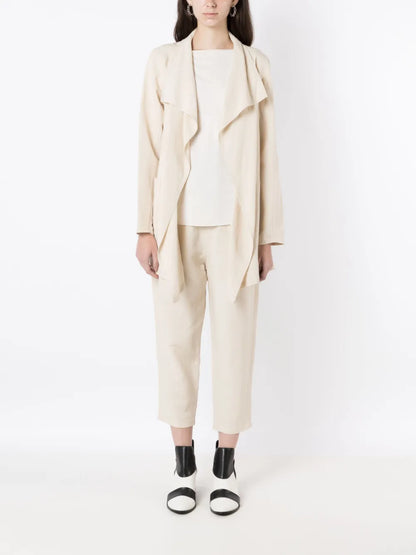 Asymmetric Modal-Blend Jacket