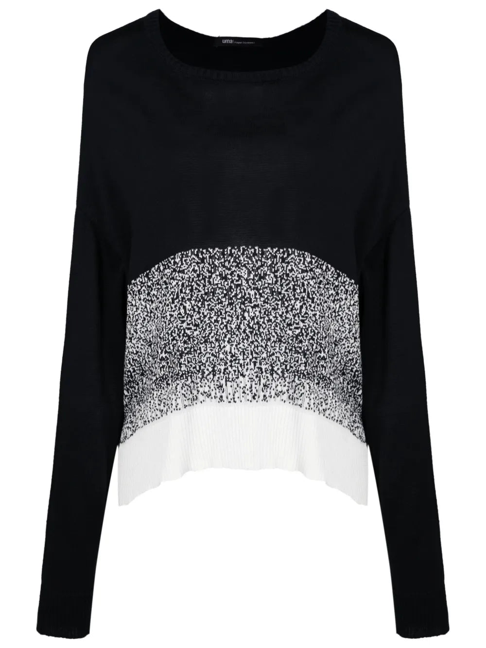 Speckled Two-Tone Jumper