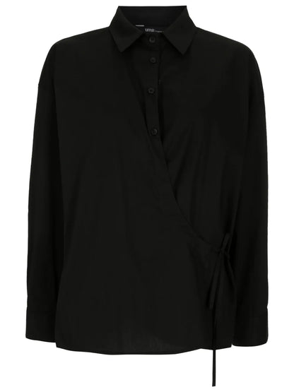 Side-Tie Polo Top
