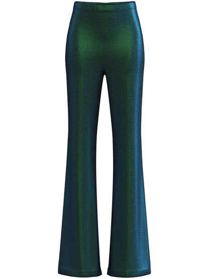 Lurex Flared Trousers