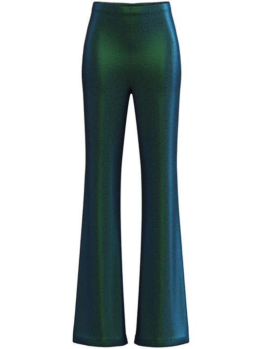 Lurex Flared Trousers
