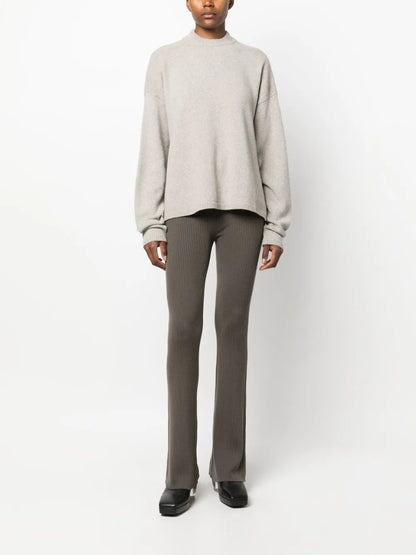 High-Neck Long-Sleeve Jumper