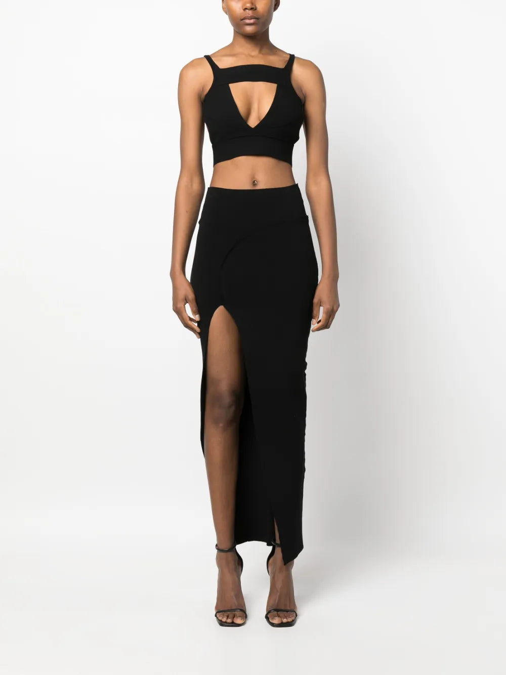 Theresa Panelled Midi Skirt