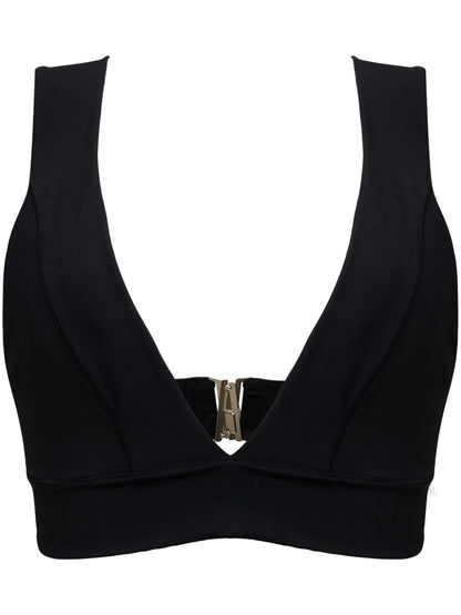Jornal V-Neck Bikini Top