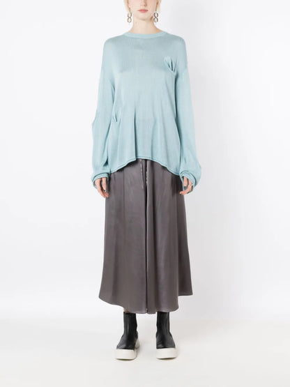 Oversized Fine-Knit Jumper
