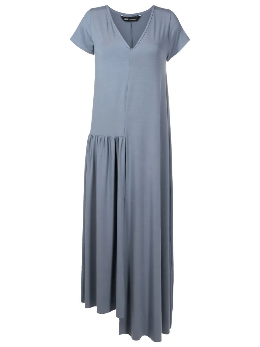 Asymmetric V-Neck Dress