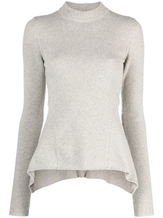 Crew-Neck Long-Sleeve Jumper