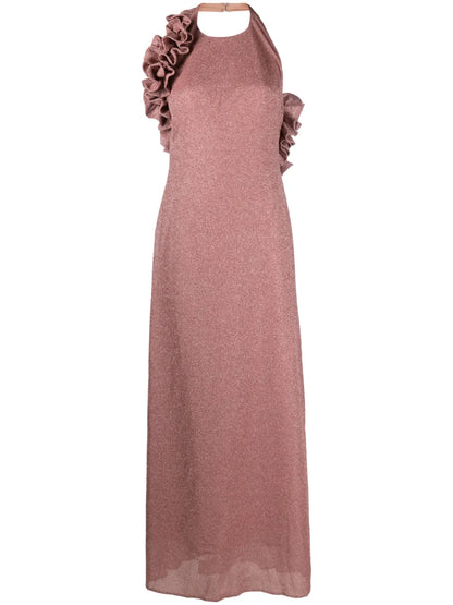 Olivia Metallic Maxi Dress