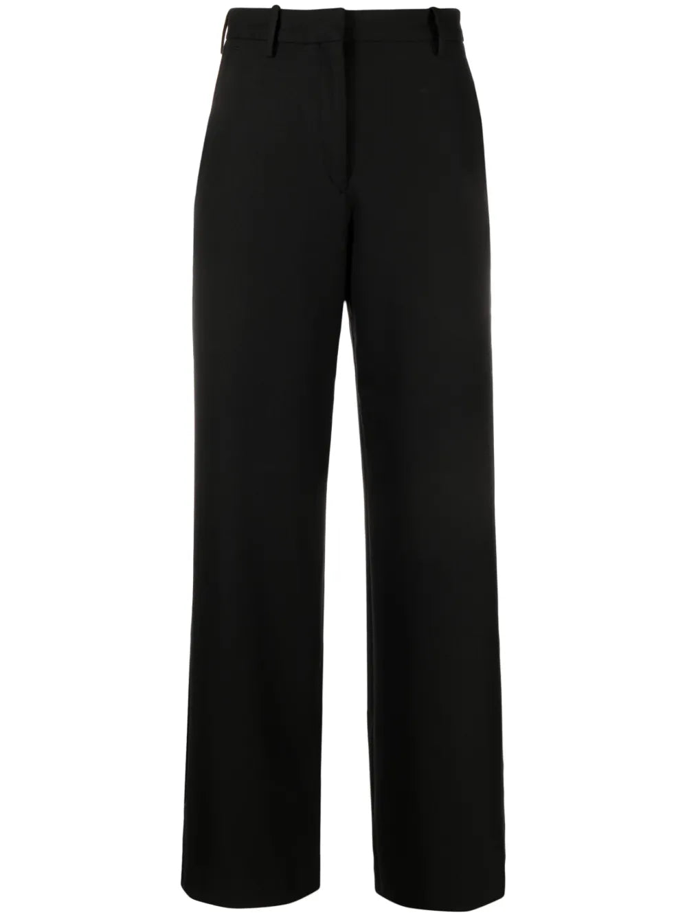 High-Waist Flared Trousers