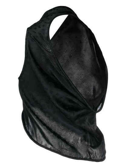 One-Shoulder Asymmetric-Hem Top