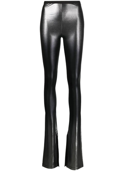 Carmen Metallic Flared Trousers