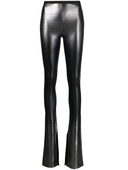 Carmen Metallic Flared Trousers