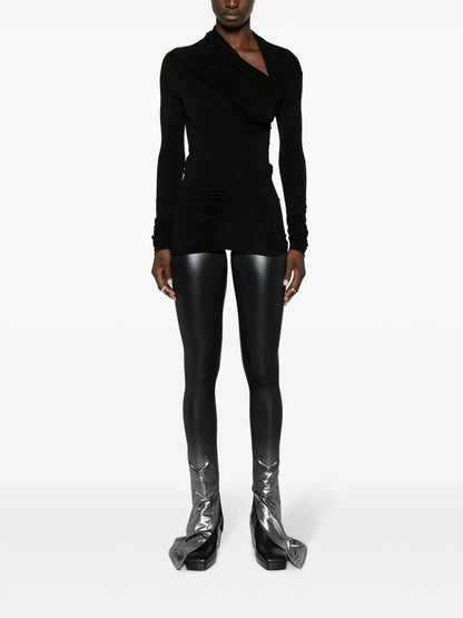 Carmen Metallic Flared Trousers