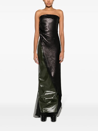 Sequin-Embellished Long Top