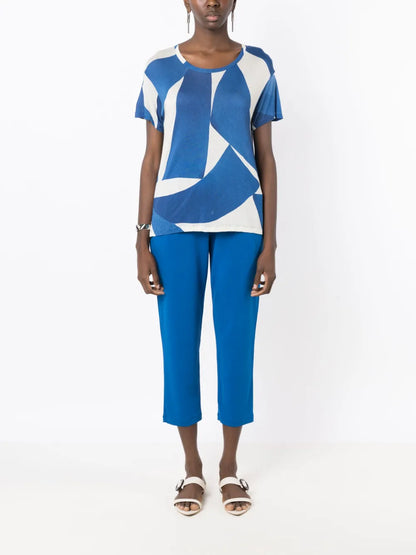 Drawstring Cropped Trousers