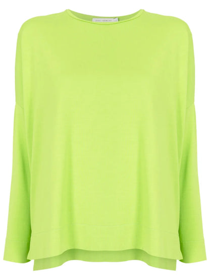 Crew-Neck Long-Sleeved Sweatshirt