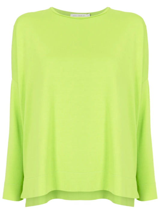 Crew-Neck Long-Sleeved Sweatshirt