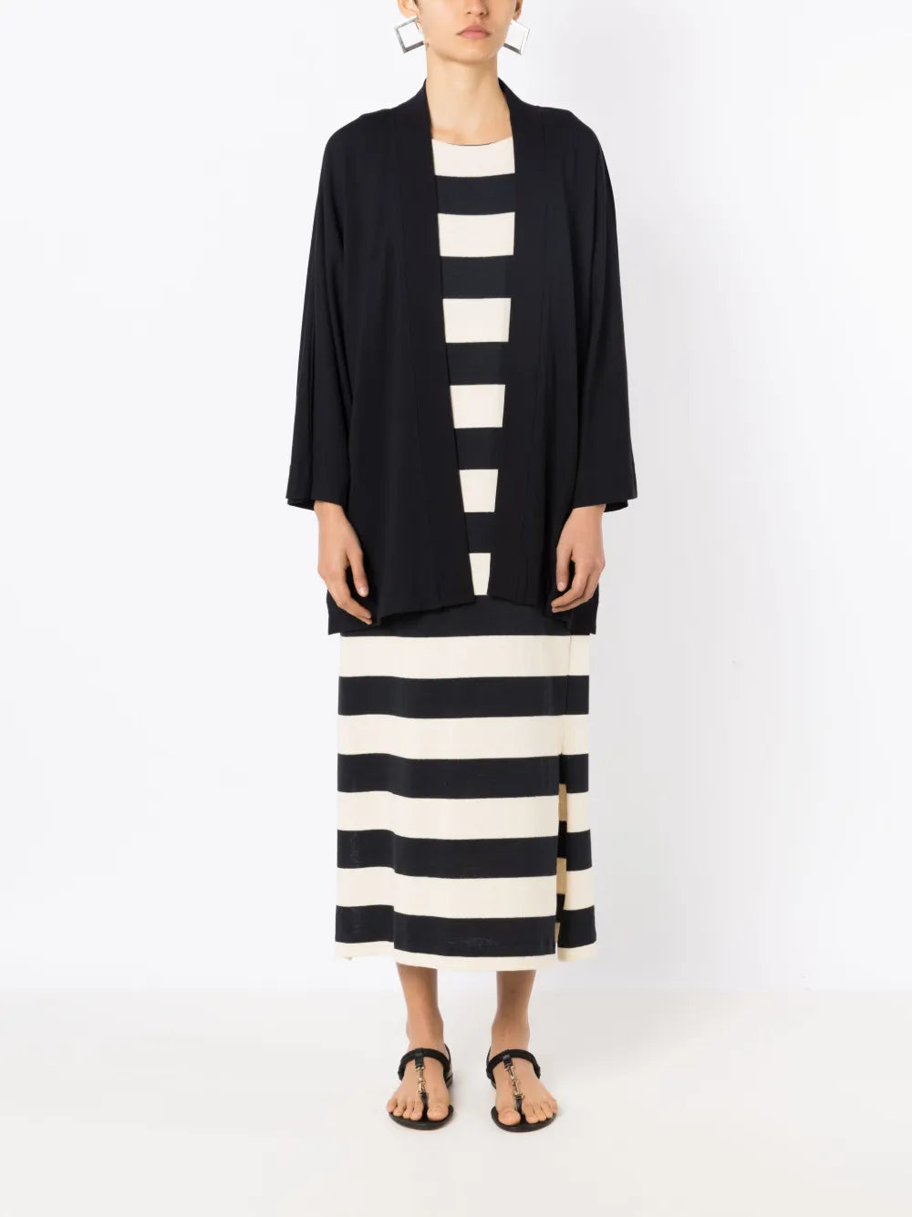 Chirs Open-Front Kimono