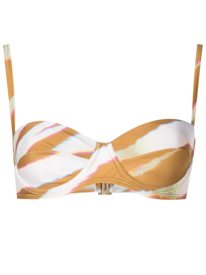 Oryx Abstract-Print Bikini Top