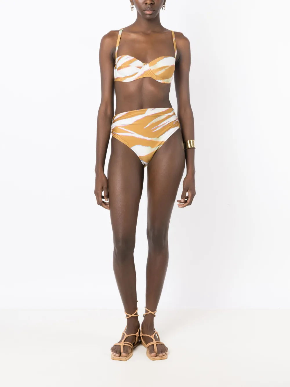 Oryx Abstract-Print Bikini Top