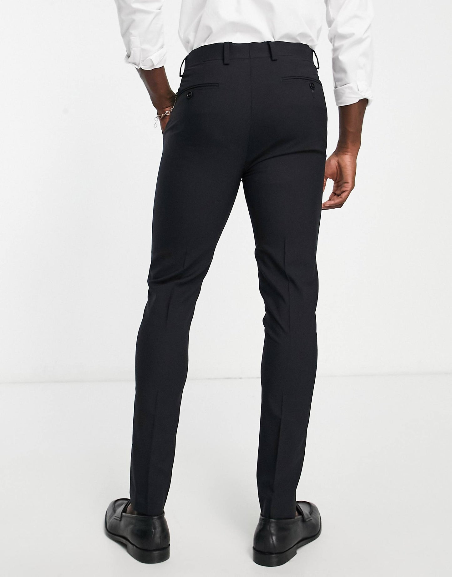 Premium Wool-Rich Skinny Suit Trousers