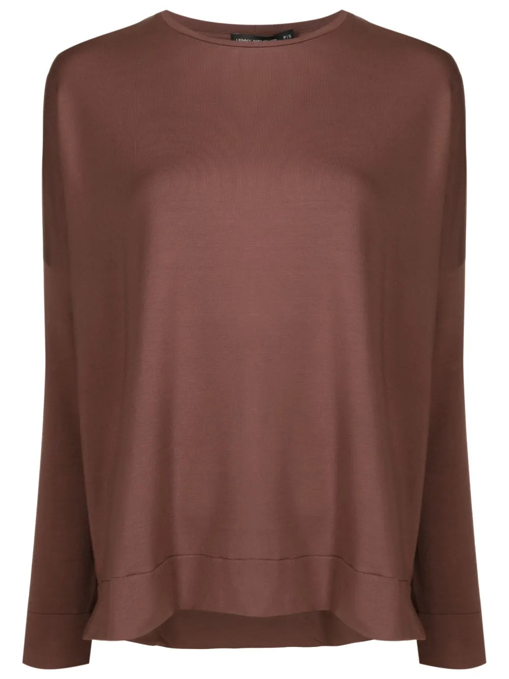 Crew-Neck Long-Sleeved Sweatshirt
