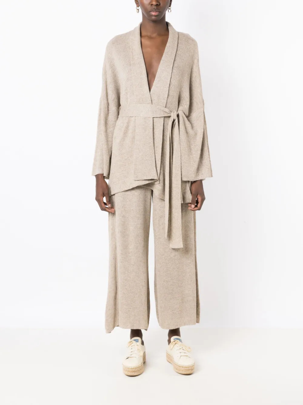 Belted Knitted Kimono
