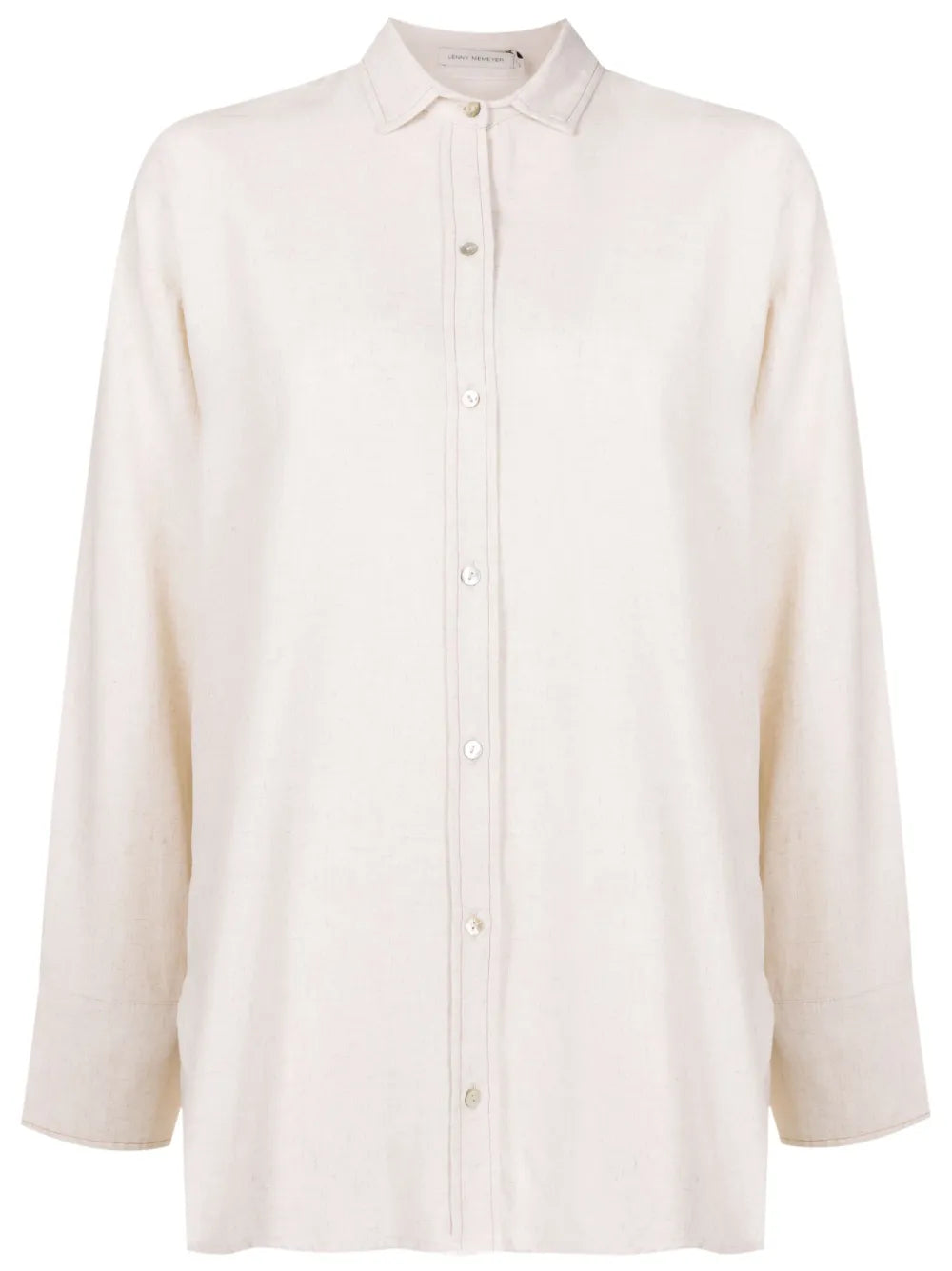 Button-Up Long-Sleeved Shirt