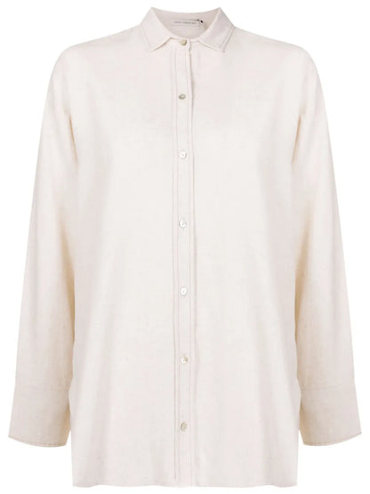 Button-Up Long-Sleeved Shirt