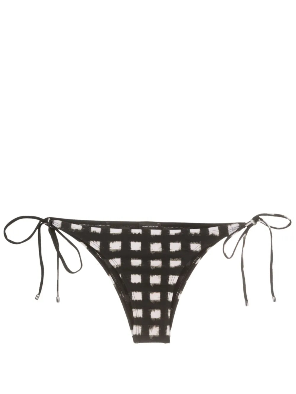 Vichy Side-Tie Bikini Bottoms