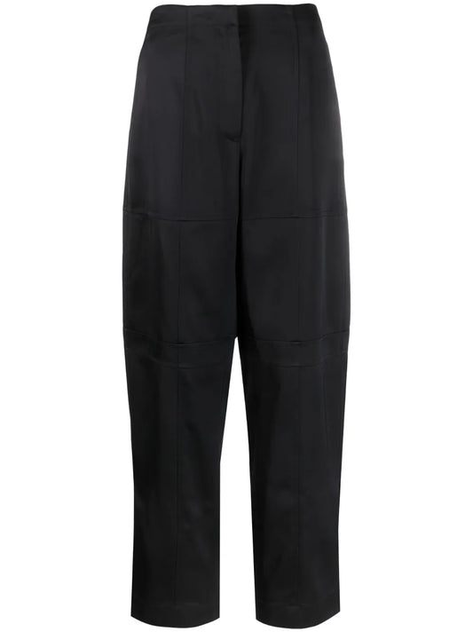 Low-Rise Straight-Leg Trousers