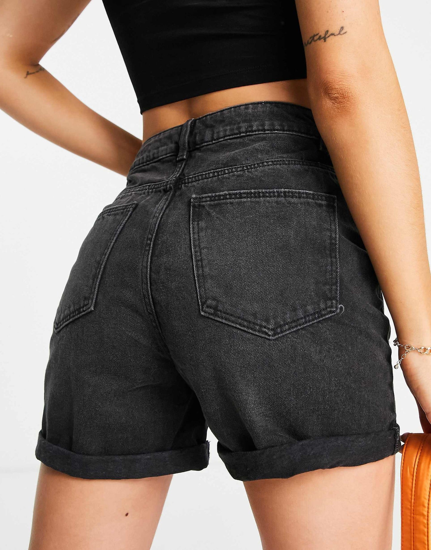 Denim Mom Shorts
