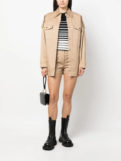 Rockstud High-Low Jacket