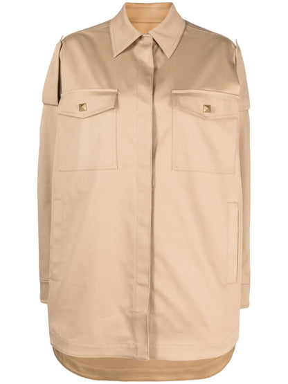 Rockstud High-Low Jacket
