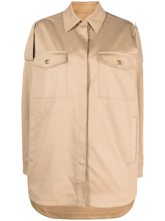 Rockstud High-Low Jacket