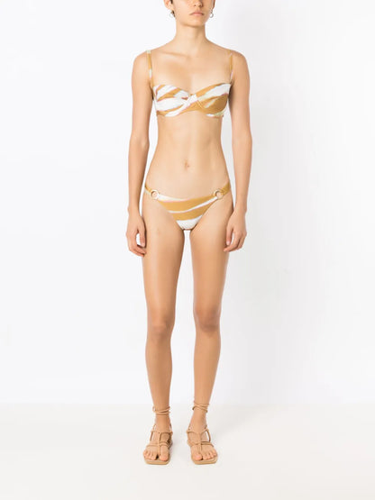 Oryx Abstract-Print Bikini Bottoms