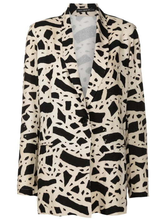 Elos Abstract-Print Blazer