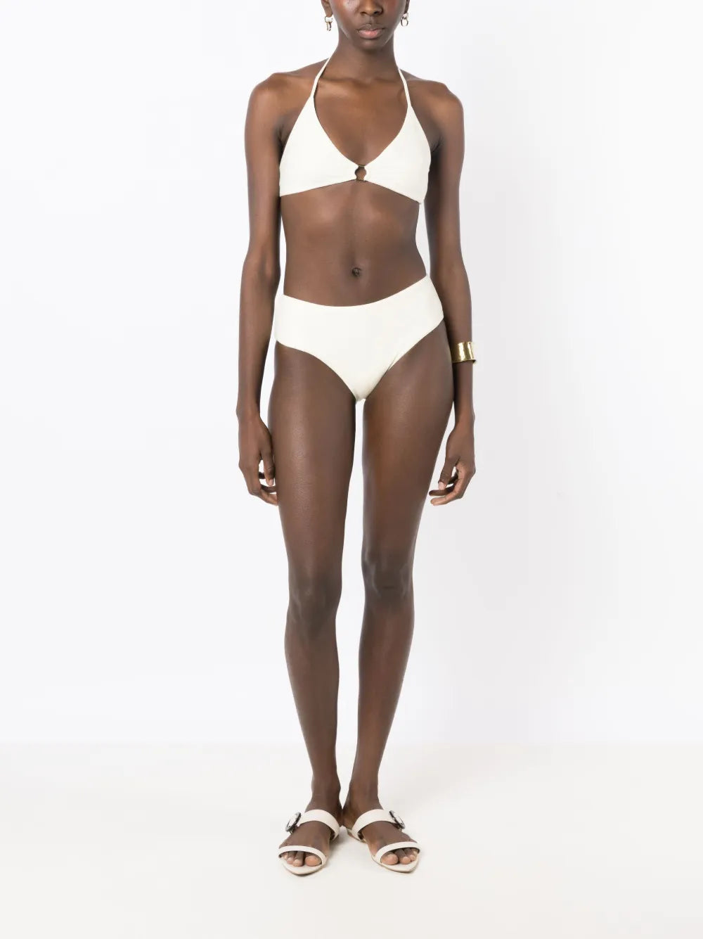 Halterneck Triangle-Cup Bikini Top