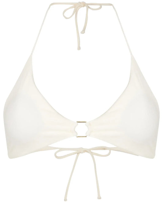 Halterneck Triangle-Cup Bikini Top