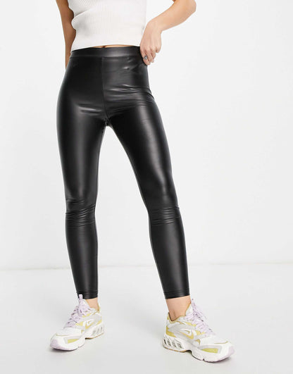 Leather Look Leggings
