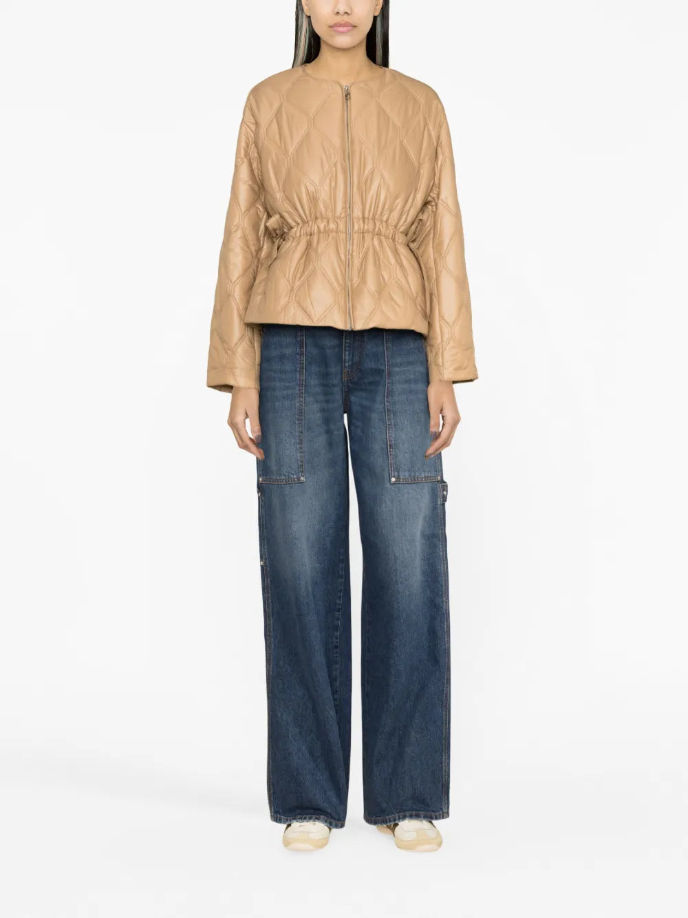 Quilted Zip-Up Jacket