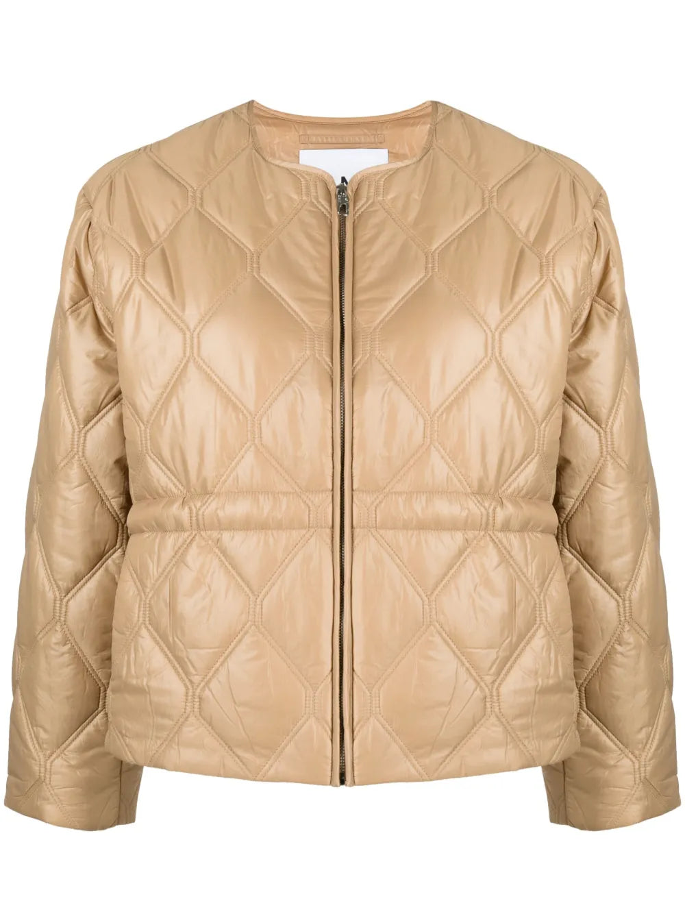 Quilted Zip-Up Jacket