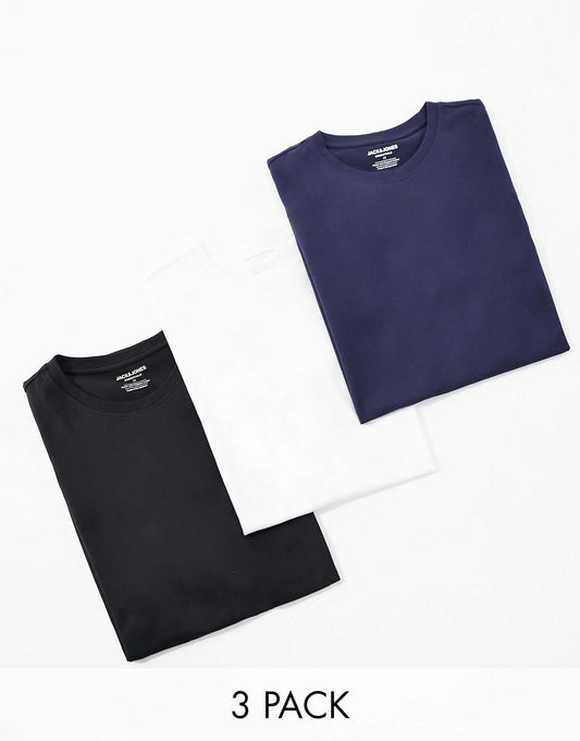 Originals 3 Pack Curve Longline T-Shirt