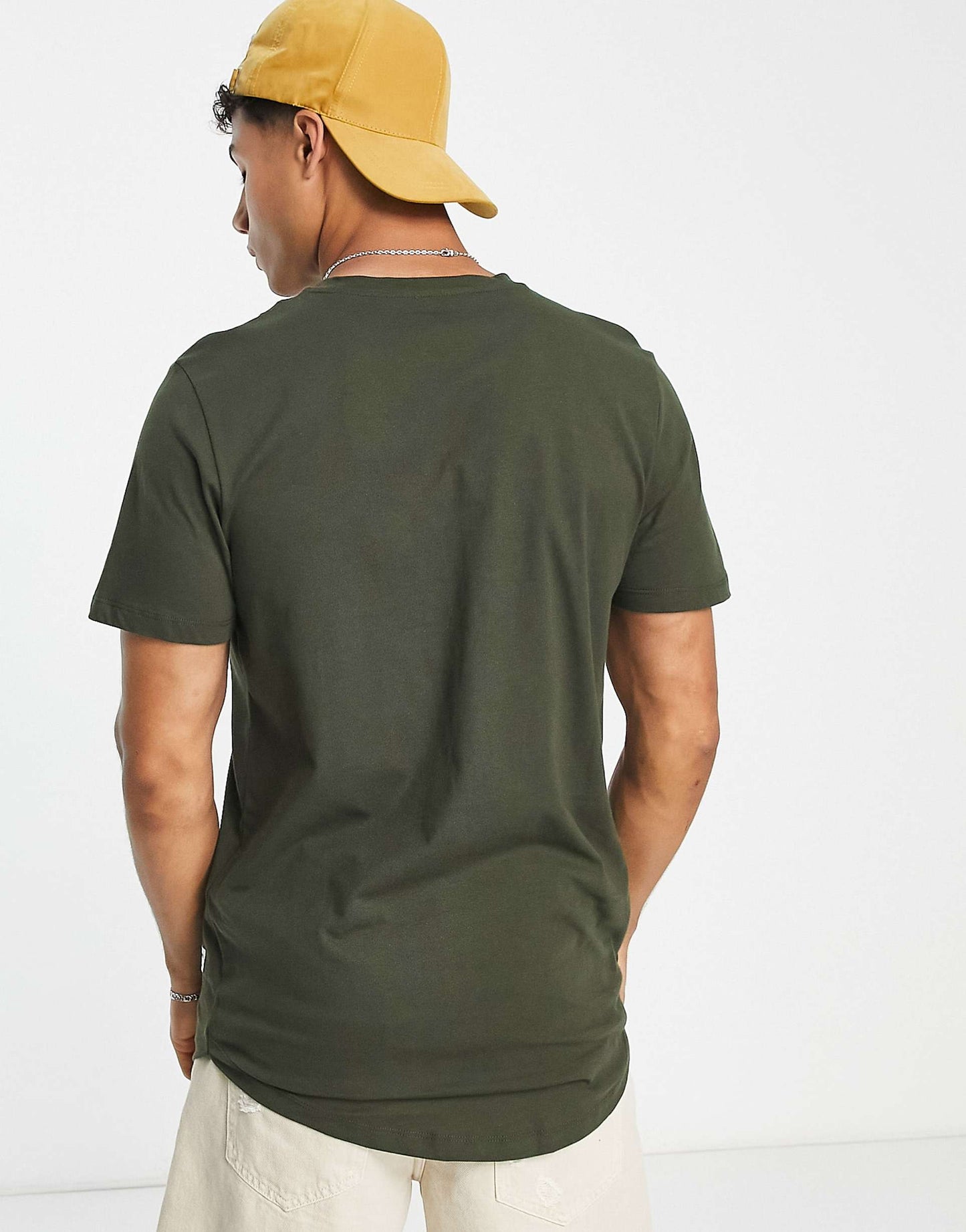 Essentials Longline T-Shirt With Curve Hem