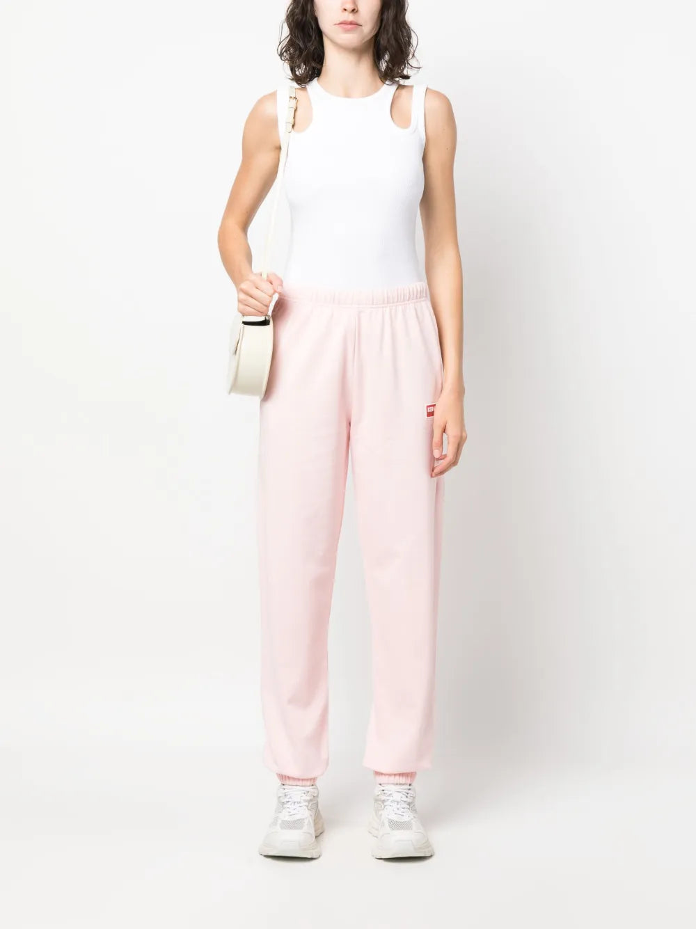 Logo-Embroidered Cotton Track Pants