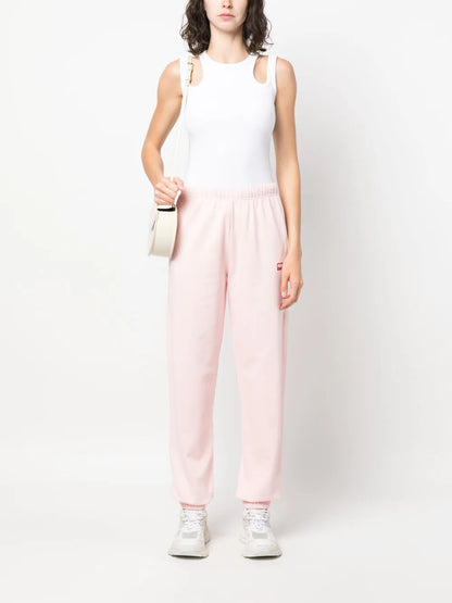 Logo-Embroidered Cotton Track Pants