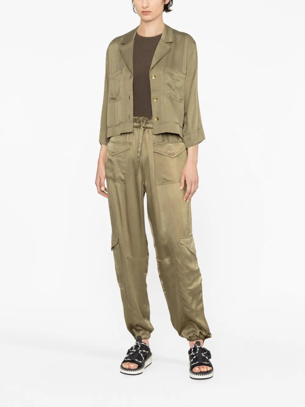 Tapered Cargo Trousers